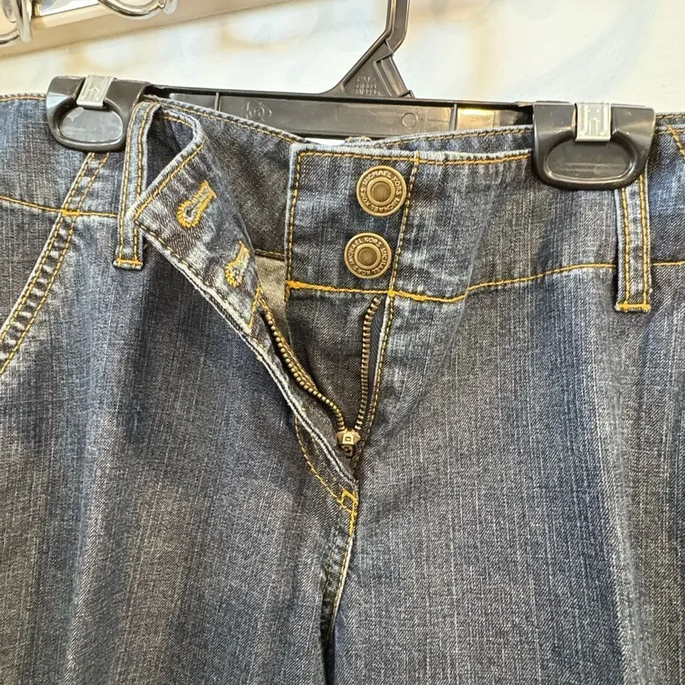 Michael Kors Dark Blue Flare Jeans